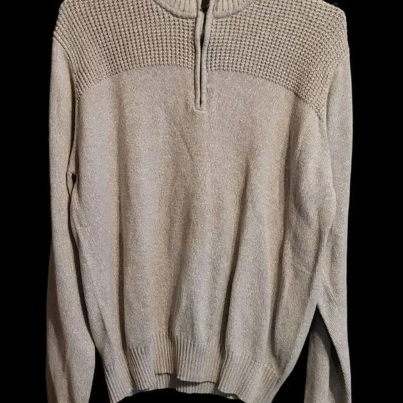 Field & Stream Tan Men's Sweater - Picture 1 of 6